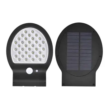 

LED Solar Power Motion Sensor Wall Light Led Garden Security Lamp Waterproof Outdoor Lighting with 18650 Lithium Battery