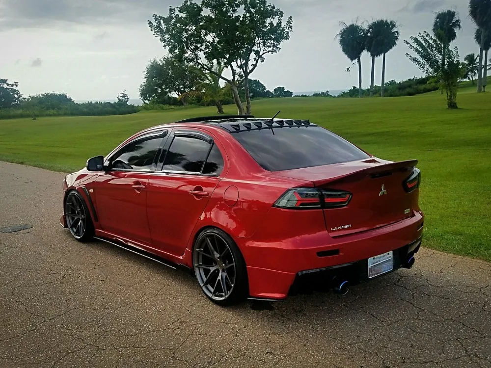 Free Shipping China VLAND Car Led Tail Lamp For Mitsubishi Lancer 2008 2015 A6L Style Taillight