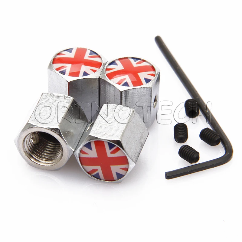 

Anti Theft The Union Jack Car Wheel Tire Valve Cap For BMW Ford Chevrolet Volkswagen Audi Toyota Opel Volvo Mazda Citroen SEAT