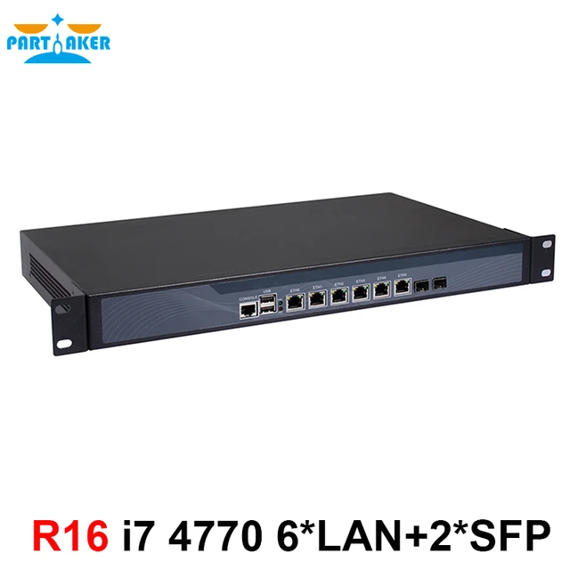 Cheap 1U 6 LAN Firewall network server quad core i7 4770 with 8 Ports 6*1000M 82574L Gigabit Nics 2* intel 82599ES SFP Cheap 1U 6 LAN Firewall network server quad core i7 4770 with 8 Ports 6*1000M 82574L Gigabit Nics 2* intel 82599ES SFP
