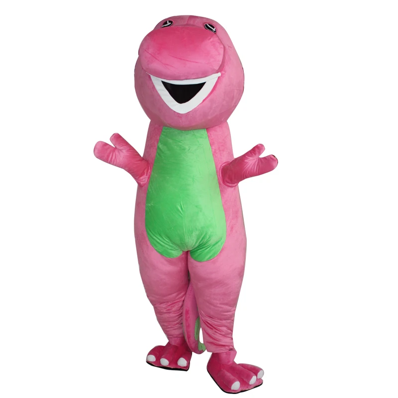 Барни Dinosaure маскарадные костюмы mascot Хэллоуин талисман костюм косплей-одежда плюшевая талисман кукла из фильма