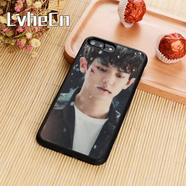 LvheCn Exo Chanyeol чехол для телефона iPhone 5 6 6s 7 8 plus X XR XS max 11 Pro samsung Galaxy S7edge S8 S9 S10 |