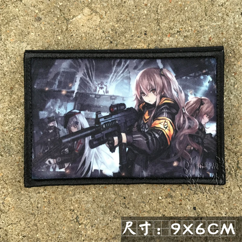Игровой Гриффон для девочек, 404, отряд, реквизит для косплея, Ump45, нарукавная нашивка, тактическая нашивка, унисекс, костюм, рюкзак, аксессуары