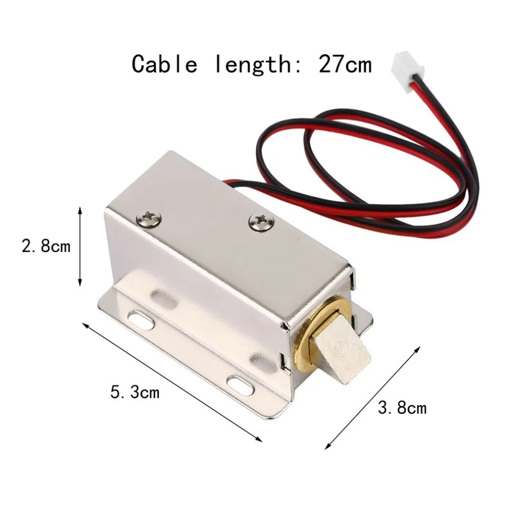 Магнитный замок Professional Small DC 12 V Open Frame type соленоид для электрического дверного замка с низкой стабильностью потребления энергии