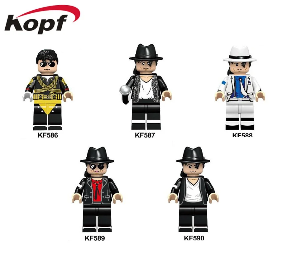 

5Pcs/Set KF6047 Famous Star Roronoa Tommy Chong Shanks Sailor Moon Building Blocks Action Figures Gifts Toys For Children