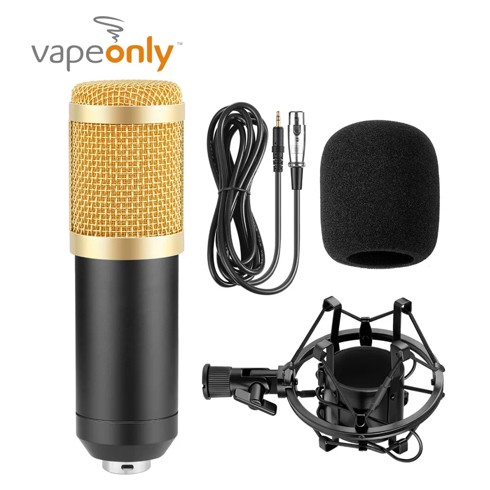 

Vapeonly BM 900 USB Condenser Microphone Desktop Wired Desktop Broadcasting Studio Microphones Tripod Mic Broadcasting Studio
