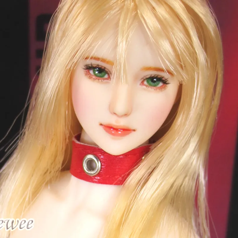 

Estartek Customized 1/6 KE04 VIVI Hand Paint Head Sculpt + Face Makcup + Hair for 12inch Phicen OB Action Figure DIY