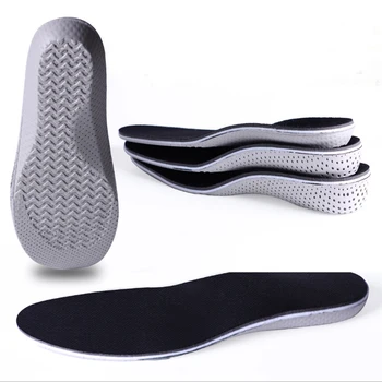 Orthopedic Shock Absorption Plantar Fasciitis Corrector Shoe Pad Quality Body Height Increase Insoles Foot Arch Support Brace