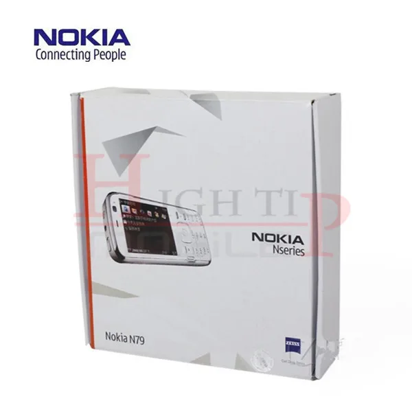 N79 3g 5MP wifi gps бренд Nokia N79 сотовые телефоны один год гарантии