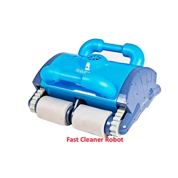 

Wall Climbing and Remote Control Intelligent Swimming Pool Cleaner, Robotic Swimming Pool Cleaner Without Caddy Cart