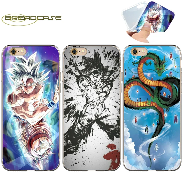 Coque Dragon Ball Z Clear Soft Silicone Phone Cases for