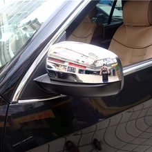 Для BMW X6 E71 2009- ABS хром автомобиль зеркала заднего вида Обложка планки 2 шт