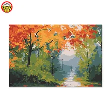 В лесах старой цифровой живописи декоративная живопись окрашенные их окраски