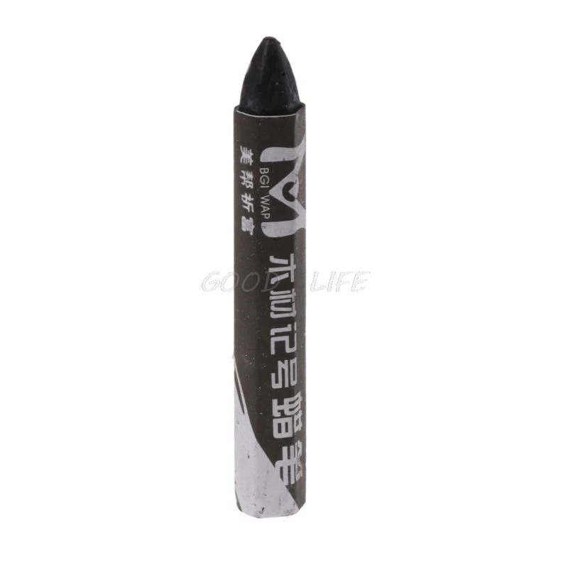 Деревянный маркер DIY спринклеры водонепроницаемый карандаш маркировочная ручка для деревообработки - Цвет: Черный