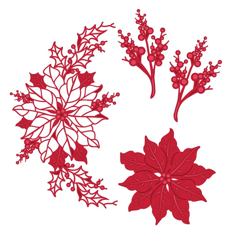 

Flowers sheets Shape metal cutting die Scrapbooking album skill embossing DIY Paper cards making patterns Stencils tools