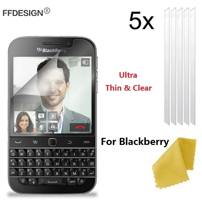 5 шт. защитная пленка для экрана Blackberry Q20 Q30 Q10 Q5 Z10 Leap 9720 9900 | Мобильные телефоны и