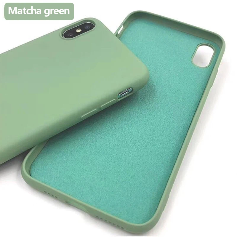 

luxury Phone Cases For iPhone 7 8 6 6s Plus Silicone Original Soft TPU Capa Fundas Cover On the for XS Max iPhone XR X Case Logo