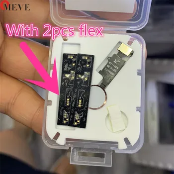 

Black White Gold RoseGold Universal Home Button Flex for iPhone 7 8 Plus Return Home Function Solution with two flex cable