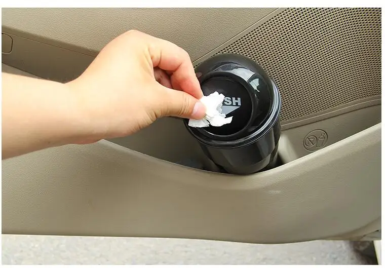 

Car styling car trash can garbage for KIA RIO K2 K3 K3S K4 K5 Sportage Forte SORENTO CERATO Soul 2015 ceed accessories