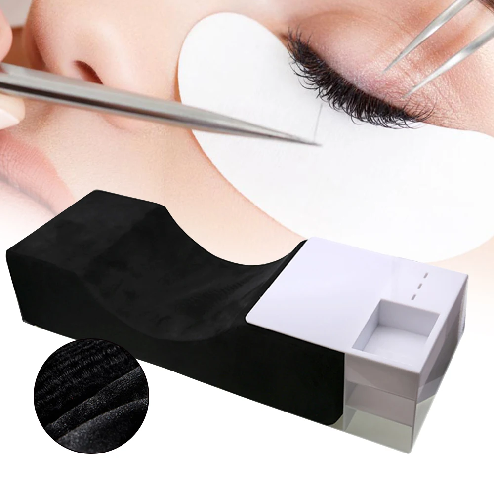 

Eyelash Extension Shelf Soft Grafted Eyelashes Pillows For Lashes Grafting Makeup Beauty Salon Use Headrest Neck Support