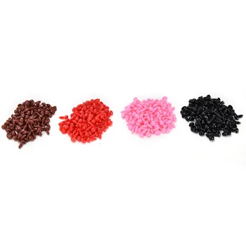 

Plastic Bear Nose Multi-colored 0.7cm * 0.9cm Doll Toy Accessories Noses For Bear Crafts 100PCS/Set