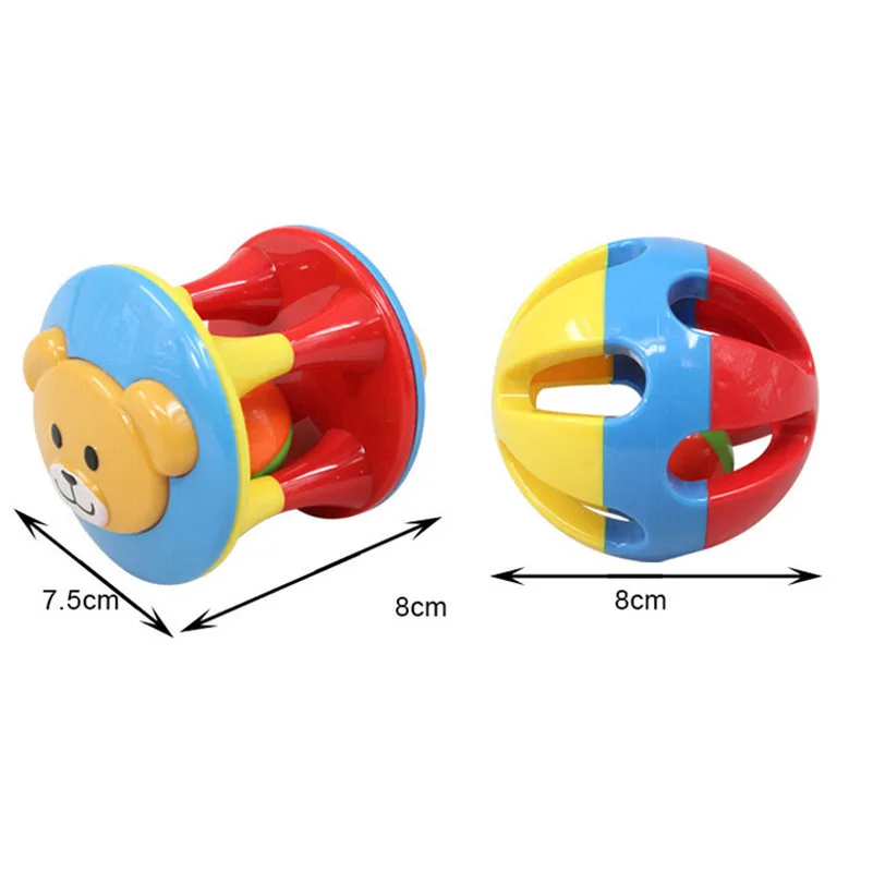 2 шт./компл. новые милые погремушки для детей игрушки рукопожатие колокольчик развивающие