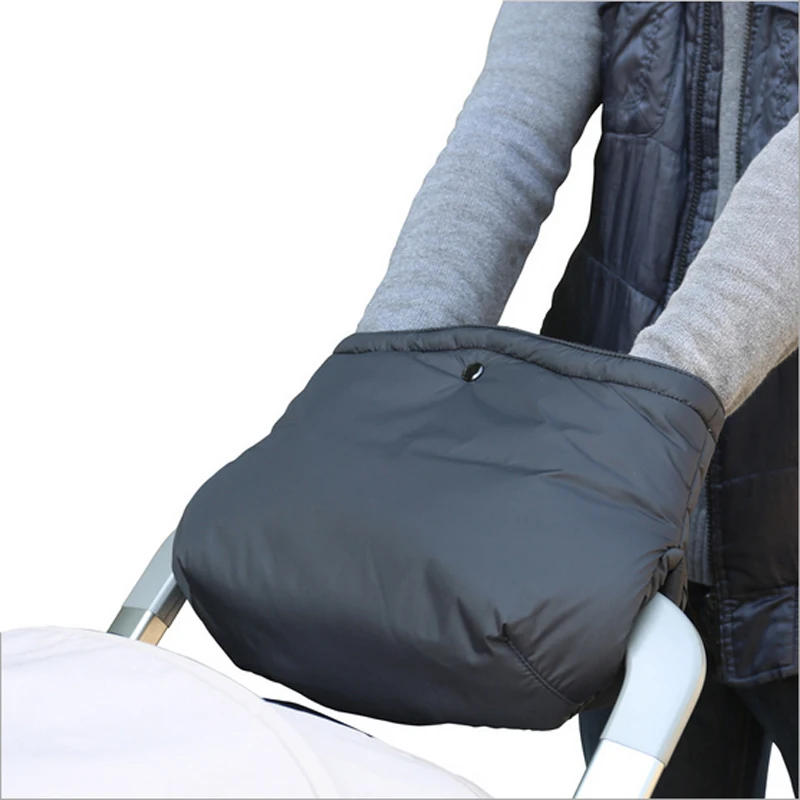 

1Pcs Winter Baby Stroller Glove Mother Pushchair Hand Muff Warmer Gloves Waterproof Baby Carriage Stroller Accessories To Mama