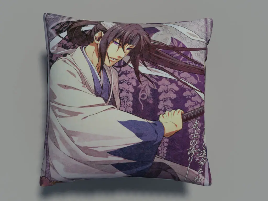Двусторонний чехол с подушкой Hakuouki Shinsengumi Kitan обнимающая Подушка для Otaku подарок