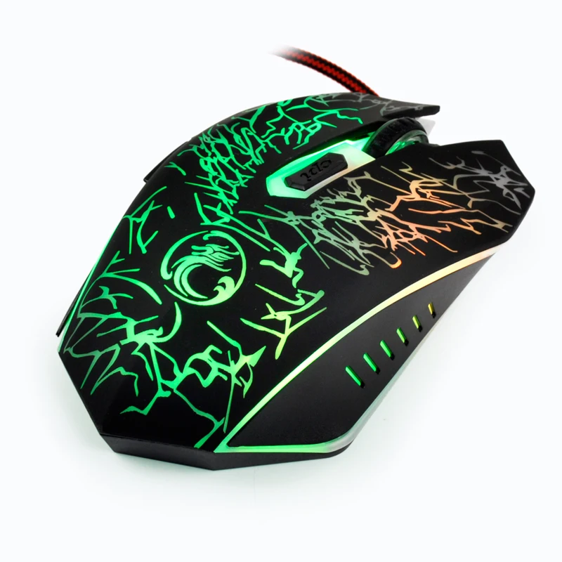 

HIPERDEAL Computer Peripherals gaming mouse Adjustable 6 Buttons Optical USB Wired Gaming Game Mouse for PC Laptop Au14