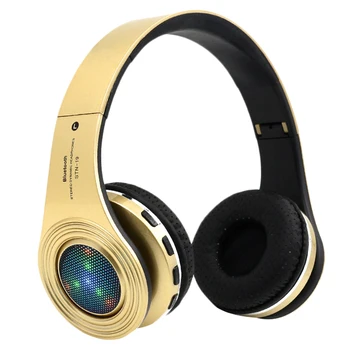 

Bluetooth Headphones Wireless Stereo Headsets Earbuds With Mic Support Led Light Tf Fm Radio For Iphone Samsung