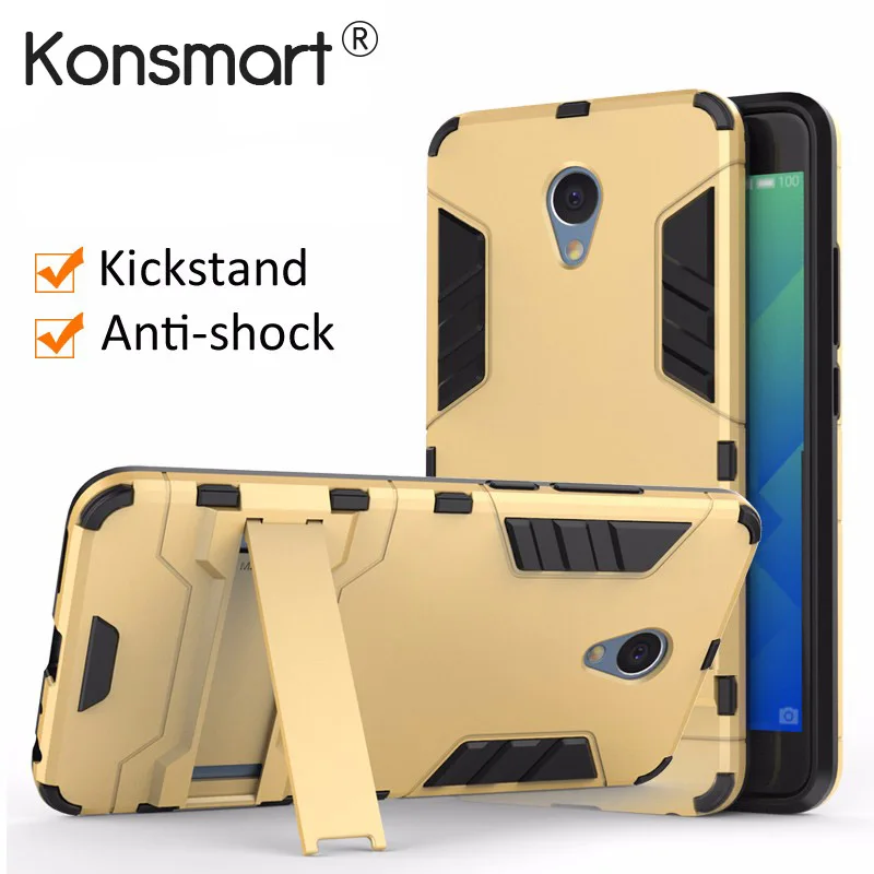 KONSMART Meizu M5 Note Case Hybrid Armor Hard Back Cover For M3 MX5 MX6 M5S Pr6 Pr 6 Plus Phone Coque Fundas |