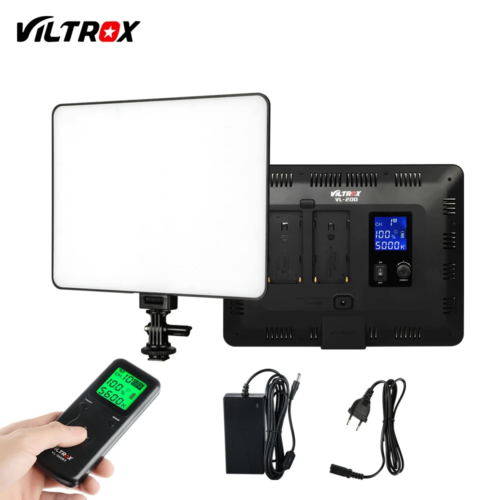 Набор для фотостудии 2x Viltrox VL 200T беспроводной пульт дистанционного управления