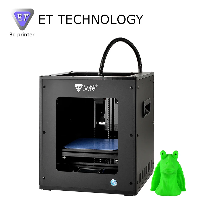 

ET 3D Printer Mini Metal and Acrylic Frame with Half Auto Level Touch Screen linear guide rail mini Printing Size For Students