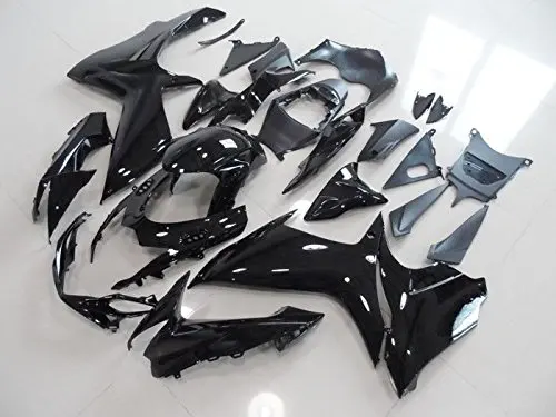 

Plain Gloss Black ABS Complete Motorcycle Injection Fairing Kit Bodywork for 2011-2015 Suzuki GSXR 600 750 Full Molding kit