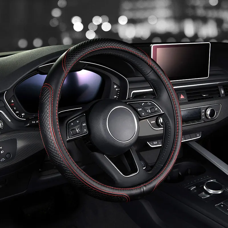 Модные кожаные чехлы на руль для mazda 3 2 323 626 5 axela bk 6 cx5 cx7 cx gg gh gj|Чехлы руль| |