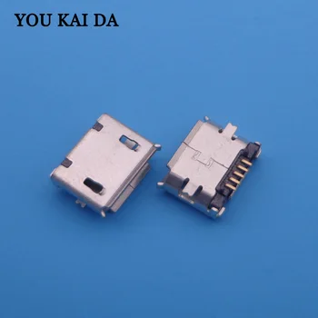 

20pcs/lot Micro 5pin USB Jack,5P Charger Connector Charging Power Port For Lenovo/ Huawei/Nokia/ Sony Ericsson Tablet PC ect