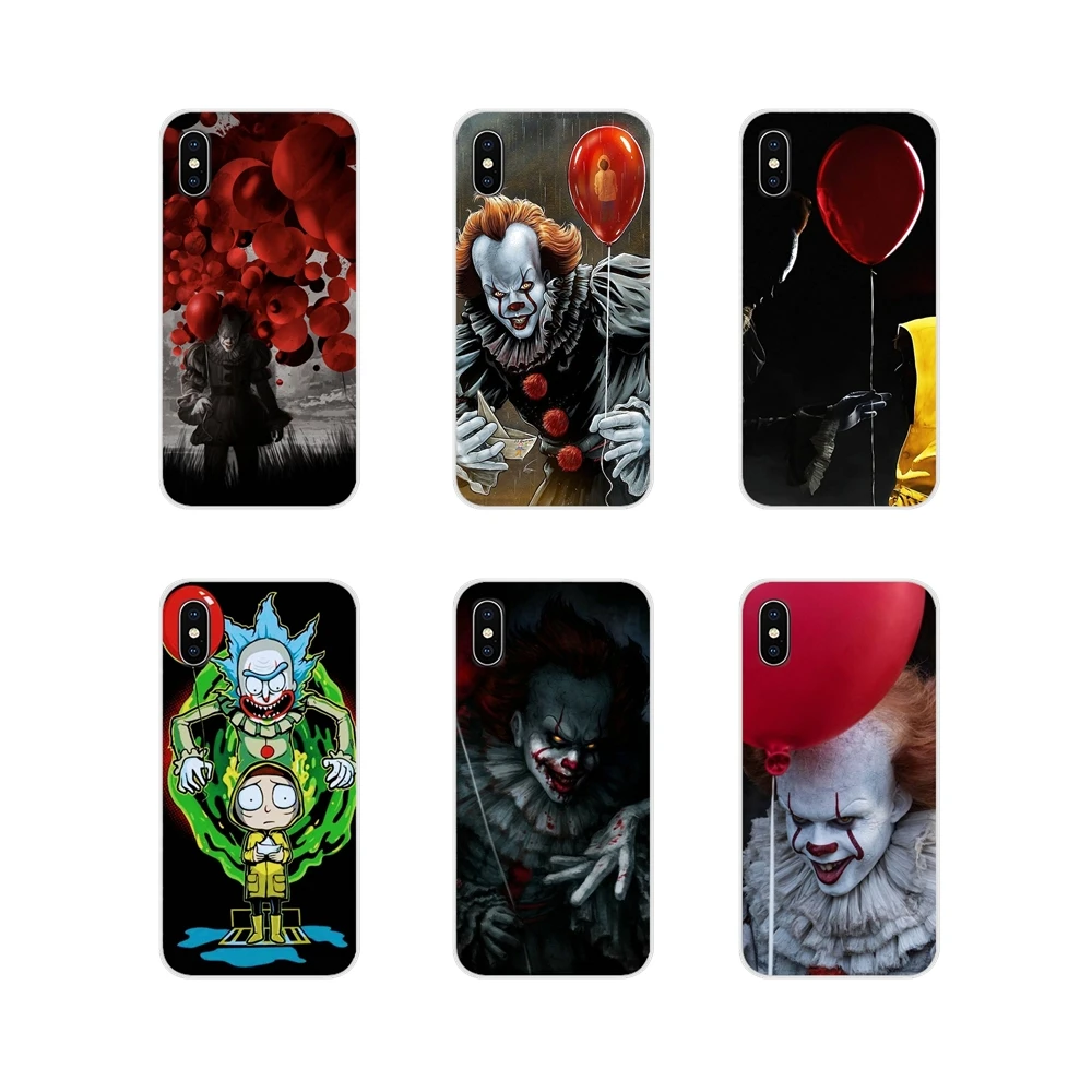 

For Huawei Mate Honor 4C 5C 5X 6X 7 7A 7C 8 9 10 8C 8X 20 Lite Pro Accessories Phone Cases Covers Pennywise Clown Horror