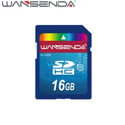 WANSENDA полный размер sd-карта карта памяти 4 ГБ 8 ГБ 16 ГБ 32 ГБ 64 Гб класс 6 класс 10 флеш-карта для камеры компьютера Бесплатная доставка