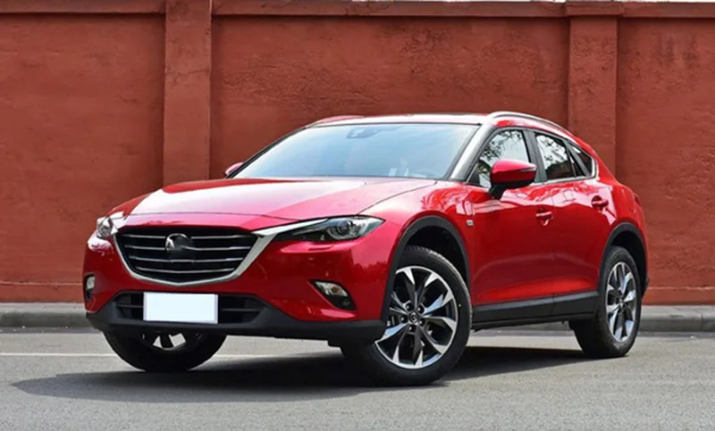 Автомобильная проблесковая для Mazda CX-4 CX 4 CX4 с желтым сигналом поворота Функция Водонепроницаемый автомобиля 12 V светодиодный ДРЛ фары дневного света