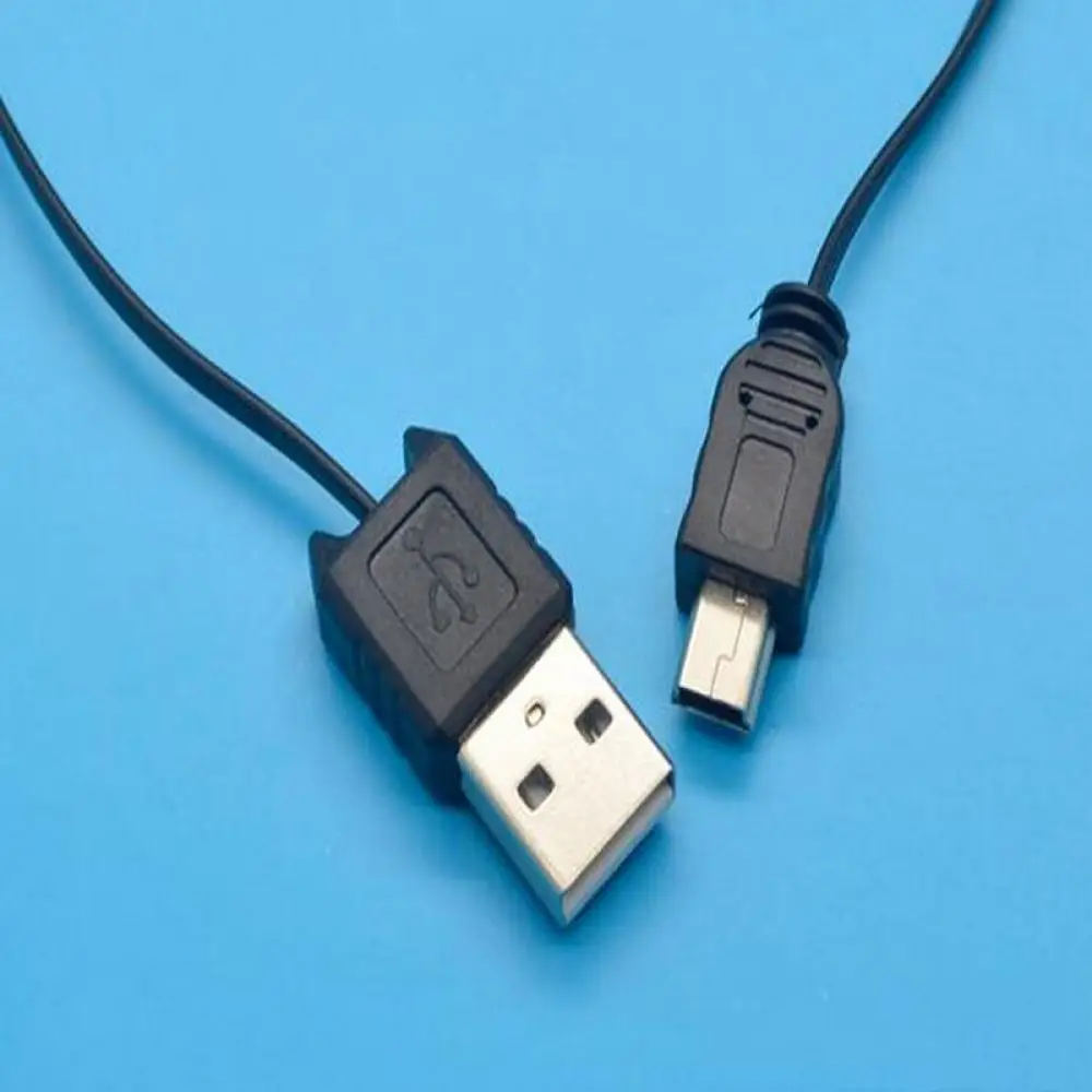 5 контактный кабель для зарядки и синхронизации данных с разъемами USB A MiNI B черный