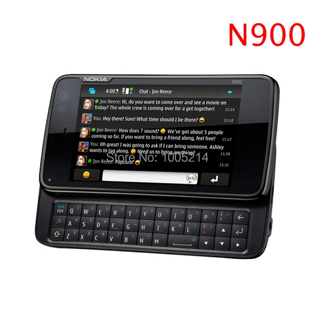 Refurbished Nokia N900 original unlocked phone GPS WIFI 5MP 32GB internal memory support Russian keyboard