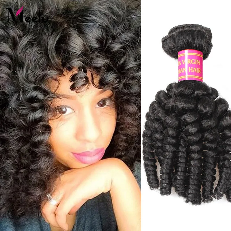Hot Malaysian Virgin Loose Wave Hair Bouncy Curly Malaysian Virgin