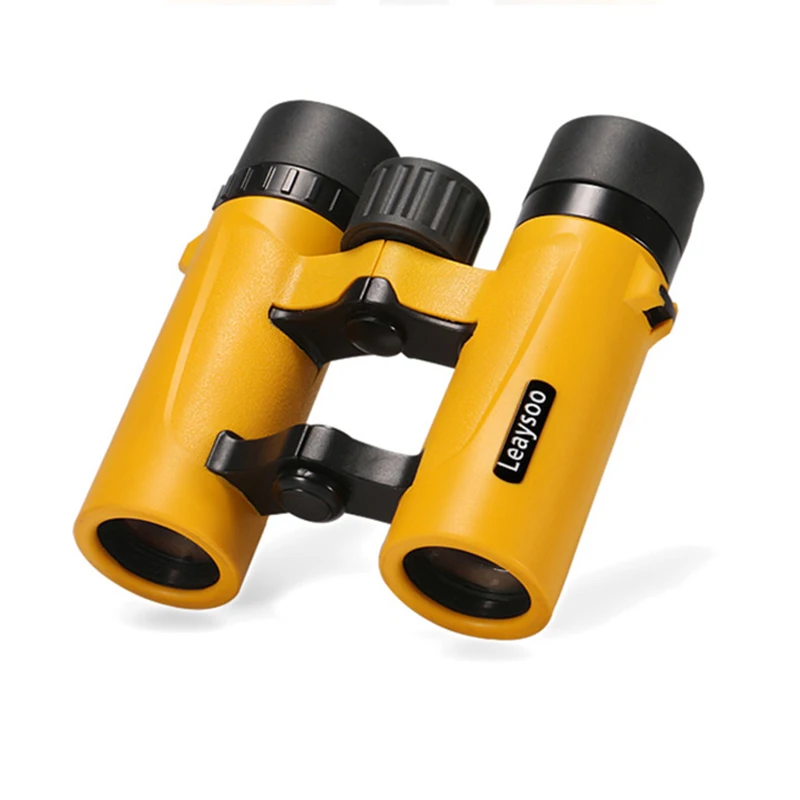 LEAYSOO 8X25 Zoom миниатюрный бинокль MC Green пленка складной кемпинг охотничий телескоп