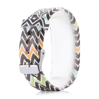 

Starry Music Printing Texture Silicone Watch Band For Garmin VivoFit Jr/Jr 2 Smart Watch Creative Young Strap Cute Decoration