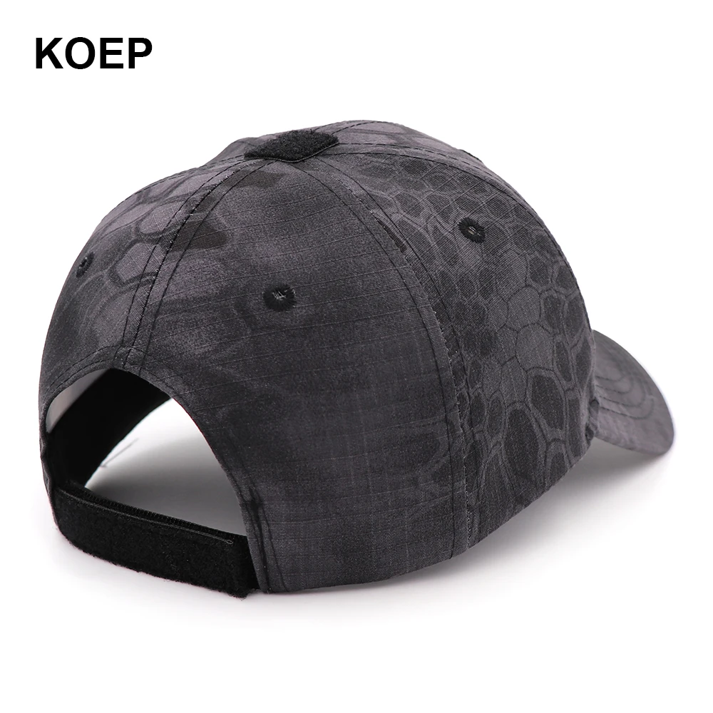 Кепка бейсболка KOEP 2019 Мужская камуфляжная тактическая армейская для охоты