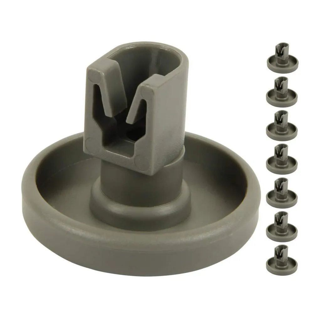 

Plastic Dishwasher Lower Basket Wheel Roller Part Accessory 8pcs Repairing Kit dishwasher undercounter roll#30