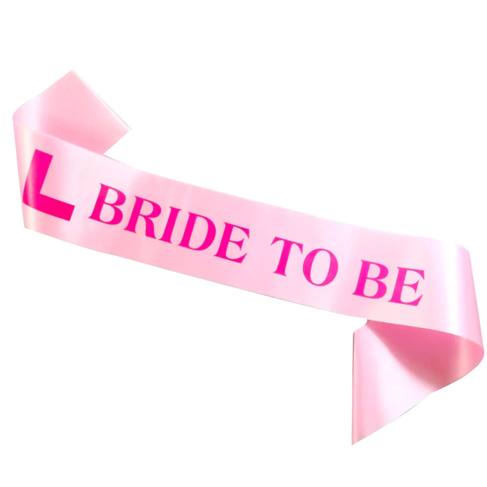 Милые детские розовые ленты невесты to be свадебные ленты милые розовые печать девичник вечерние товары для сестры невесты