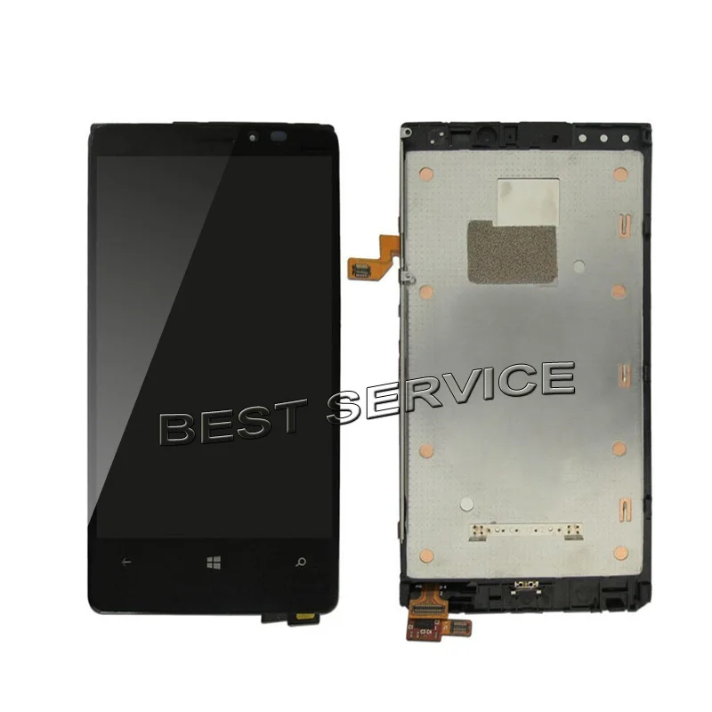 For Nokia Lumia 920 LCD Screen Display Touch Digitizer + Frame assembly