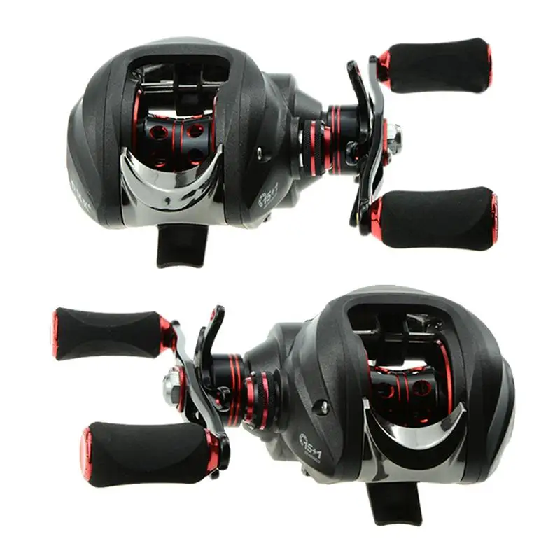 Left and Right High Quality DMK 15 and 1 BB 7:0:1 Baitcasting Fishing Reel Bait Casting Dual Brake Spinning Reel Fishing Tackle Left and Right High Quality DMK 15 and 1 BB 7:0:1 Baitcasting Fishing Reel Bait Casting Dual Brake Spinning Reel Fishing Tackle