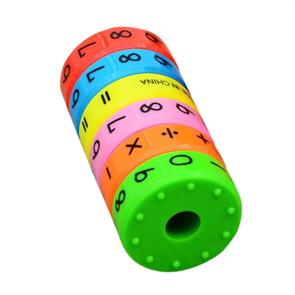 6 шт Магнитная Монтессори дети Обучающие игрушки для детей Математика номера DIY головоломки для сборки YJS челнока
